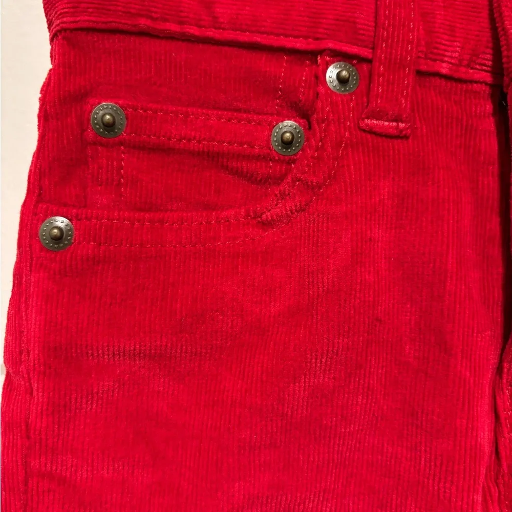 Stylish Red Kids‎ Corduroy Pants - Picture 5 of 7